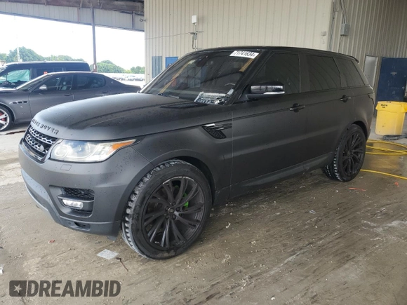 2017 Land Rover Range Rover Sport SE with VIN SALWG2FK3HA670487, listed as a Copart auction lot 71741634 with 143,420 mi miles and Salvage Title. Bid and sale history available at carsss.com. Image 1.
