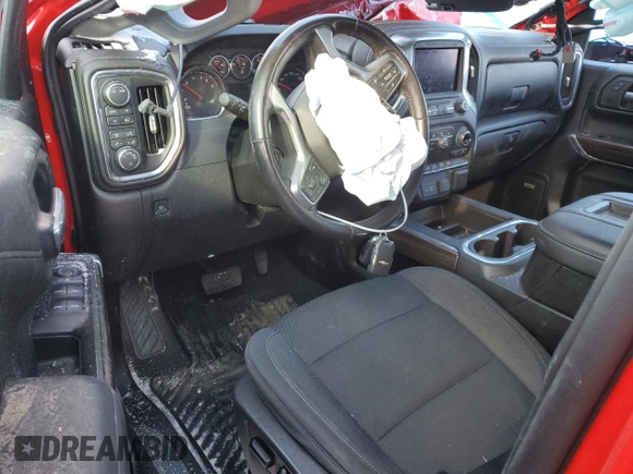 2021 Chevrolet Silverado 1500 RST with VIN 1GCUYEET1MZ132633, listed as a Copart auction lot 42804675 with 0 mi miles and Non Repairable. Bid and sale history available at carsss.com. Image 8.