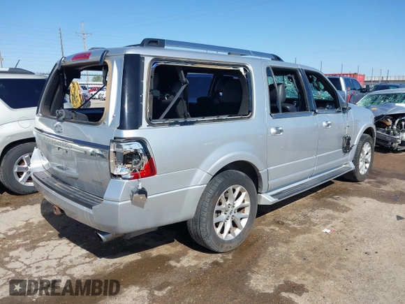 2017 Ford Expedition Max Limited with VIN 1FMJK1KTXHEA74273, listed as a IAAI auction lot 41973618 with Not provided miles and . Bid and sale history available at DreamBid. Image 4.