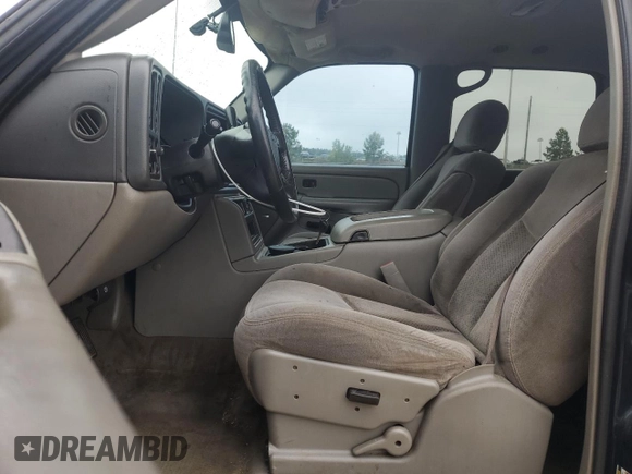 2005 Chevrolet Suburban LT with VIN 1GNFK16Z05J183523, listed as a Copart auction lot 58595325 with 248,732 mi miles and Salvage title. Bid and sale history available at DreamBid. Image 7.