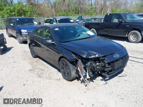 2023 Hyundai Elantra SEL with VIN 5NPLM4AG0PH104487, listed as a IAAI auction lot 42045952 with 39,575 mi miles and . Bid and sale history available at DreamBid. Image 1.