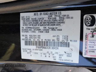 2012 Ford Fusion SE z VIN 3FAHP0HA1CR130424, wystawiony jako IAAI lot #42268004 z przebiegiem 161 898 mil mil oraz . Historia ofert i sprzedaży dostępna na DreamBid. Obrazek 9.
