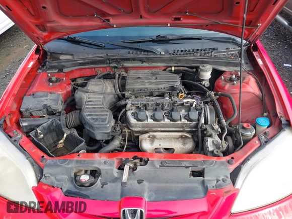2002 Honda Civic DX with VIN 1HGEM22292L097514, listed as a IAAI auction lot 41819334 with 231,250 mi miles and . Bid and sale history available at DreamBid. Image 10.