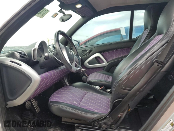 2009 Smart fortwo Passion z VIN WMEEK31X19K281791, wystawiony jako Copart lot #81420034 z przebiegiem 72 965 mil mil oraz Szkoda całkowita • Salvage title. Historia ofert i sprzedaży dostępna na DreamBid. Obrazek 7.