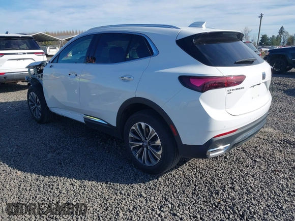 2024 Buick Envision Preferred with VIN LRBFZME45RD065420, listed as a IAAI auction lot 41884032 with 9,296 mi miles and . Bid and sale history available at DreamBid. Image 3.