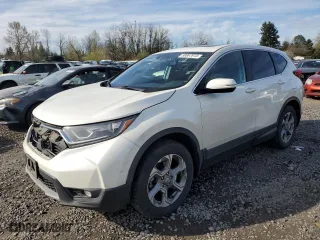 2018 Honda CR-V EX-L with VIN 2HKRW2H86JH662066, listed as a Copart auction lot 50087815 with 111,795 mi miles and Salvage Title. Bid and sale history available at carsss.com. Image 1.