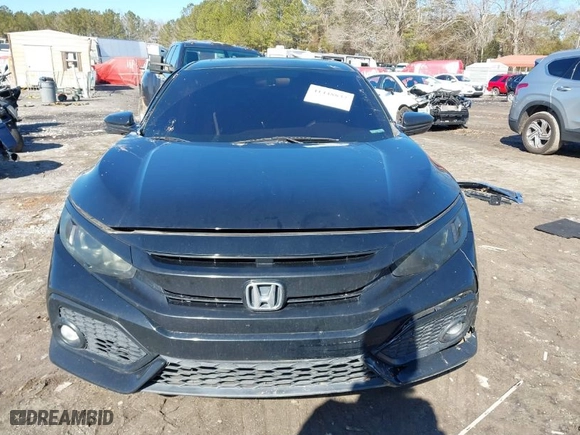 2017 Honda Civic Hatchback EX with VIN SHHFK7H54HU202509, listed as a IAAI auction lot 41448832 with NaN miles. Bid and sale history available at carsss.com. Image 13.