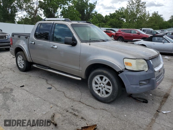 2008 Ford Explorer Sport Trac Limited with VIN 1FMEU33E68UA23141, listed as a Copart auction lot 61251835 with Not provided miles and Clean title. Bid and sale history available at DreamBid. Image 4.