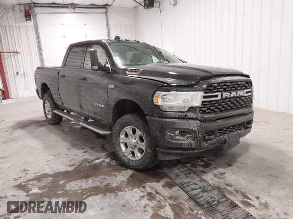 2022 Ram 2500 Big Horn with VIN 3C6UR5DJ8NG145207, listed as a IAAI auction lot 41512026 with 73,951 mi miles. Bid and sale history available at carsss.com. Image 1.