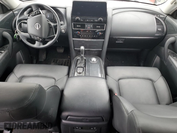 2022 Nissan Armada SV with VIN JN8AY2AD2N9678377, listed as a Copart auction lot 52096924 with 29,361 mi miles and Salvage Title. Bid and sale history available at carsss.com. Image 8.