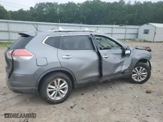 2016 Nissan Rogue SV with VIN KNMAT2MT2GP637159, listed as a Copart auction lot 56445774 with 119,777 mi miles and Salvage Title. Bid and sale history available at carsss.com. Image 3.