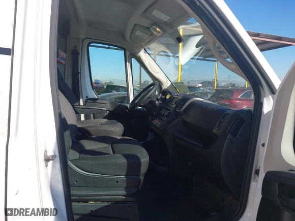 2017 Ram ProMaster Cargo Van with VIN 3C6TRVBG2HE549882, listed as a IAAI auction lot 41135506 with 221,688 mi miles. Bid and sale history available at carsss.com. Image 5.