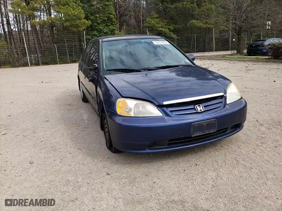 2003 Honda Civic EX with VIN 1HGES25753L036255, listed as a Copart auction lot 50512835 with 335,689 mi miles and Salvage Title. Bid and sale history available at carsss.com. Image 11.