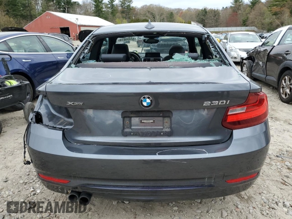 2017 BMW 2 Series 230i xDrive with VIN WBA2H9C34H7A25725, listed as a Copart auction lot 52499874 with 144,273 mi miles. Bid and sale history available at carsss.com. Image 6.