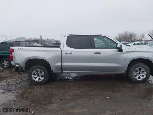 2020 Chevrolet Silverado 1500 LT with VIN 3GCPYDEK8LG296037, listed as a IAAI auction lot 41646290 with 57,128 mi miles. Bid and sale history available at carsss.com. Image 13.