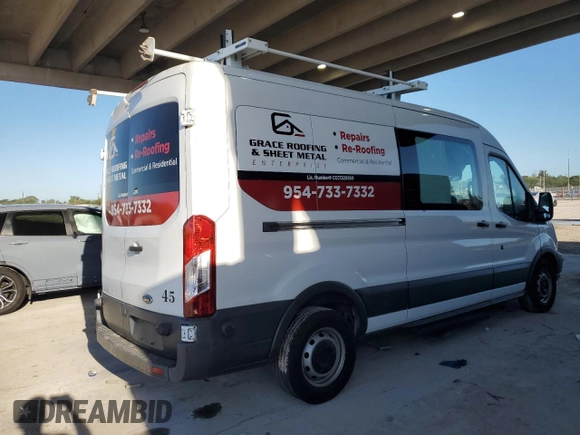 2017 Ford Transit XL z VIN 1FBZX2CM4HKA55164, wystawiony jako Copart lot #49674065 z przebiegiem 139 091 mil mil oraz Szkoda całkowita • Salvage title. Historia ofert i sprzedaży dostępna na DreamBid. Obrazek 3.