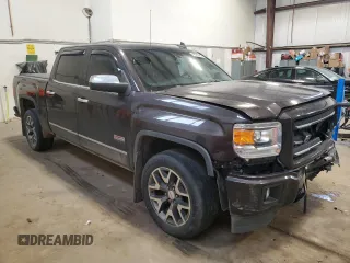 2015 GMC Sierra 1500 SLT with VIN 3GTU2VEJ2FG240083, listed as a Copart auction lot 42585385 with 192,912 mi miles and Salvage Title. Bid and sale history available at DreamBid. Image 4.