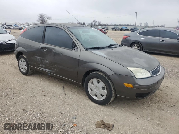 2007 Ford Focus S with VIN 1FAFP31N87W226088, listed as a Copart auction lot 88584555 with 83,896 mi miles and Salvage Title. Bid and sale history available at DreamBid. Image 4.