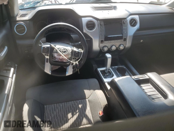 2018 Toyota Tundra 2WD SR5 with VIN 5TFEM5F19JX134019, listed as a Copart auction lot 68264444 with 123,438 mi miles and Salvage Title. Bid and sale history available at carsss.com. Image 8.