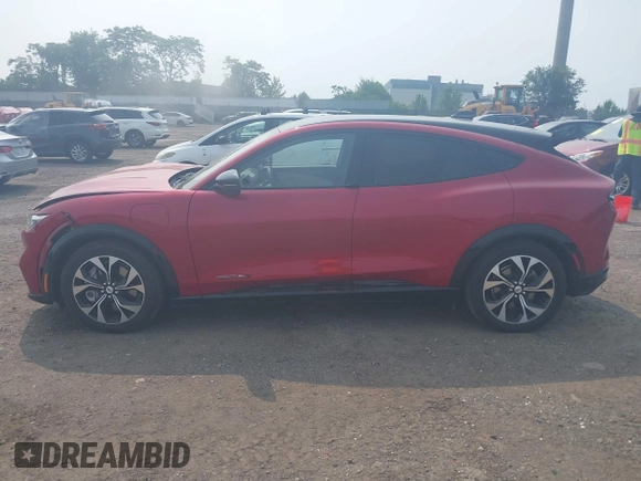 2021 Ford Mustang Mach-E Premium with VIN 3FMTK3SUXMMA10588, listed as a IAAI auction lot 42469174 with 29,480 mi miles and . Bid and sale history available at DreamBid. Image 14.