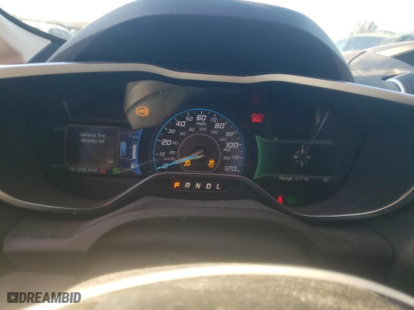 2016 Ford C-Max Hybrid SE with VIN 1FADP5AU7GL119464, listed as a Copart auction lot 41902295 with 141,205 mi miles and Salvage Title. Bid and sale history available at carsss.com. Image 9.