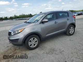 2012 Kia Sportage LX with VIN KNDPB3A23C7190348, listed as a Copart auction lot 53783435 with 100,839 mi miles and Clean Title. Bid and sale history available at carsss.com. Image 1.