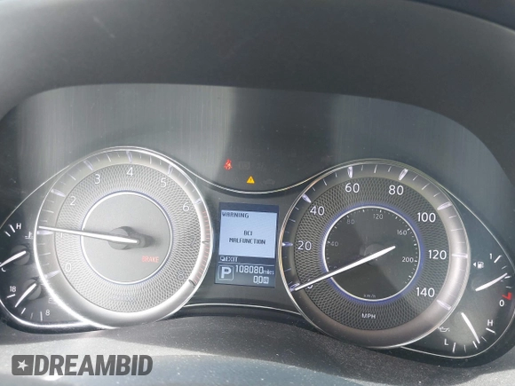 2017 Infiniti QX80 Signature Edition with VIN JN8AZ2NE9H9152154, listed as a IAAI auction lot 42457572 with 108,080 mi miles and . Bid and sale history available at DreamBid. Image 7.