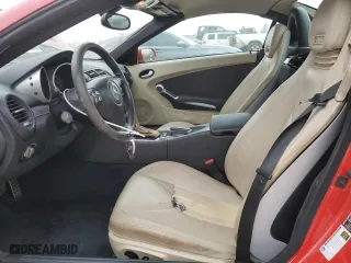 2007 Mercedes-Benz SLK-Class 3.0L with VIN WDBWK54F97F140571, listed as a Copart auction lot 46178715 with 204,397 mi miles and Salvage Title. Bid and sale history available at carsss.com. Image 7.