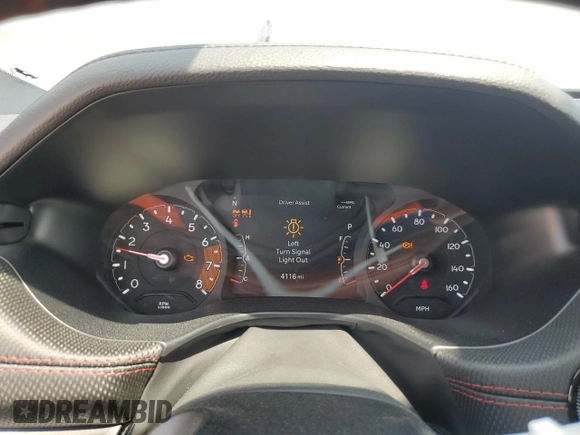 2025 Jeep Compass Trailhawk with VIN 3C4NJDDN6ST543276, listed as a Copart auction lot 62409755 with 4,116 mi miles and Clean title. Bid and sale history available at DreamBid. Image 9.