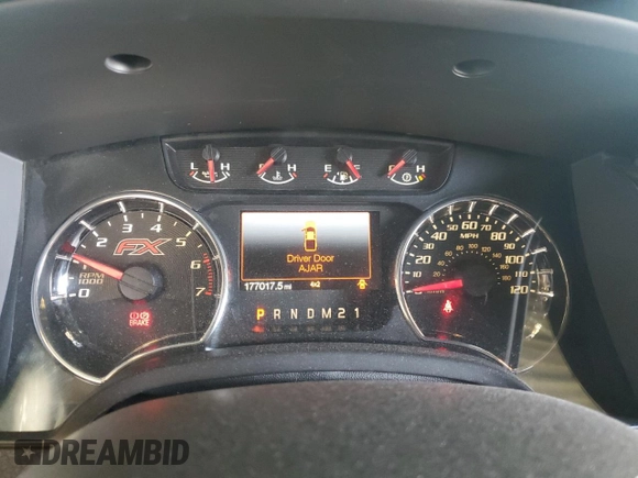 2013 Ford F-150 XL with VIN 1FTFW1ET6DKF80205, listed as a Copart auction lot 62275075 with 177,017 mi miles and Salvage title. Bid and sale history available at DreamBid. Image 9.