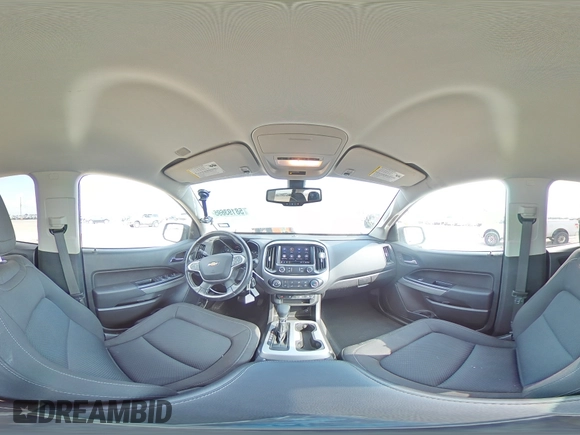 2022 Chevrolet Colorado 2WD LT with VIN 1GCGSCEN1N1222921, listed as a Copart auction lot 58193695 with 53,422 mi miles and Salvage title. Bid and sale history available at DreamBid. Image 14.