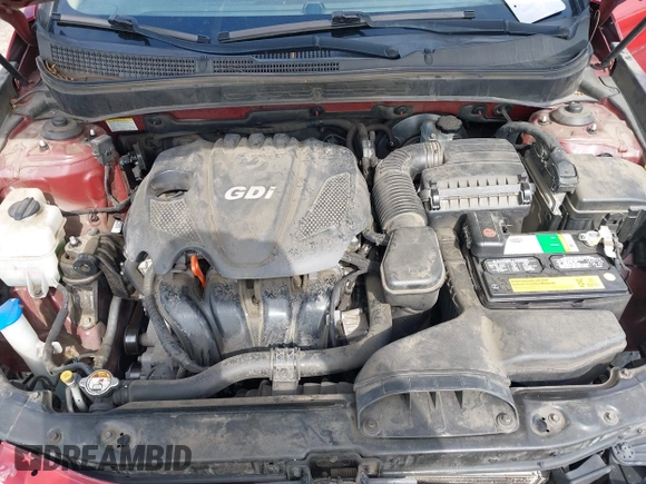 2013 Hyundai Sonata GLS with VIN 5NPEB4AC5DH710794, listed as a IAAI auction lot 42171048 with 100,099 mi miles and . Bid and sale history available at carsss.com. Image 10.