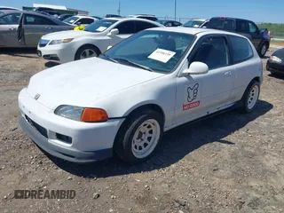 1994 Honda Civic CX with VIN 2HGEH2354RH511254, listed as a IAAI auction lot 41996199 with 155,547 mi miles and . Bid and sale history available at DreamBid. Image 2.