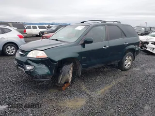 2001 Acura MDX with VIN 2HNYD18231H503340, listed as a IAAI auction lot 41799046 with 143,442 mi miles. Bid and sale history available at carsss.com. Image 2.