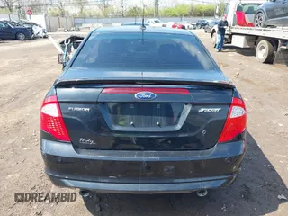 2011 Ford Fusion SPORT with VIN 3FAHP0KC4BR105574, listed as a IAAI auction lot 41941235 with 74,615 mi miles. Bid and sale history available at carsss.com. Image 17.