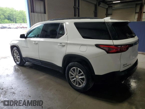 2022 Chevrolet Traverse LT z VIN 1GNEVHKW2NJ105266, wystawiony jako Copart lot #57639415 z przebiegiem 97 798 mil mil oraz Czysty tytuł • Clean title. Historia ofert i sprzedaży dostępna na DreamBid. Obrazek 2.