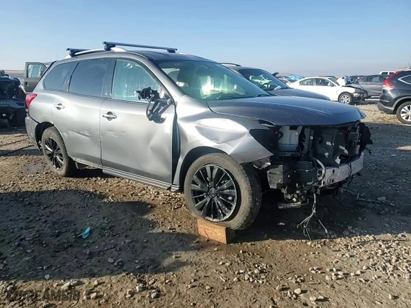 2019 Nissan Pathfinder SL with VIN 5N1DR2MM3KC597691, listed as a Copart auction lot 88880005 with 88,148 mi miles and Salvage Title. Bid and sale history available at carsss.com. Image 14.