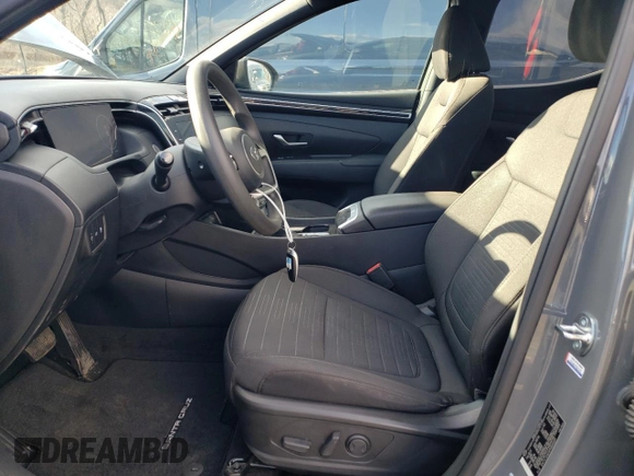 2023 Hyundai Santa Cruz SEL with VIN 5NTJCDAE4PH065039, listed as a Copart auction lot 58940925 with 18,129 mi miles and Salvage title. Bid and sale history available at DreamBid. Image 7.