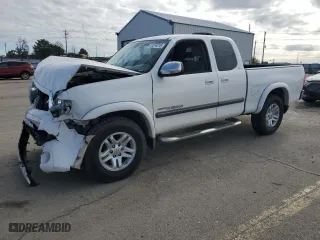 2005 Toyota Tundra SR5 with VIN 5TBBT44105S459116, listed as a Copart auction lot 51374315 with 181,843 mi miles and Salvage Title. Bid and sale history available at carsss.com. Image 1.