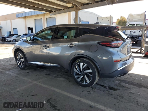 2023 Nissan Murano SL with VIN 5N1AZ2CJ5PC131102, listed as a Copart auction lot 49656345 with 52,949 mi miles and Non Repairable. Bid and sale history available at DreamBid. Image 2.