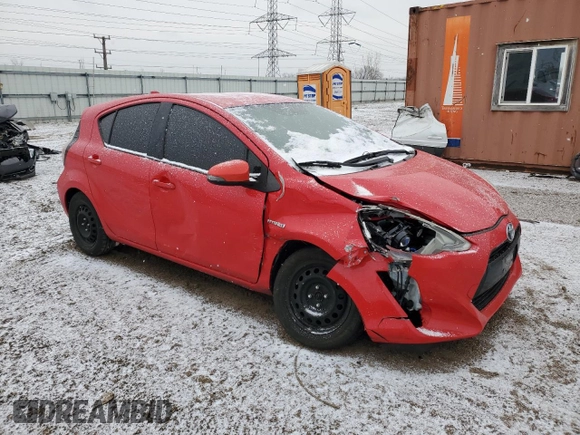 2015 Toyota Prius One with VIN JTDKDTB35F1585540, listed as a Copart auction lot 44861565 with 186,581 mi miles and Salvage Title. Bid and sale history available at DreamBid. Image 4.