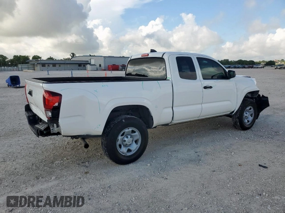 2023 Toyota Tacoma SR with VIN 3TYRX5GN3PT071058, listed as a Copart auction lot 62733165 with 28,441 mi miles and Salvage title. Bid and sale history available at DreamBid. Image 3.