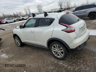 2015 Nissan Juke SV with VIN JN8AF5MR9FT509833, listed as a Copart auction lot 85975134 with 169,304 mi miles and Salvage Title. Bid and sale history available at carsss.com. Image 2.