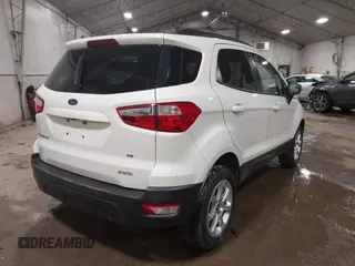 2022 Ford EcoSport SE with VIN MAJ6S3GL6NC469837, listed as a IAAI auction lot 41596545 with 18,788 mi miles and . Bid and sale history available at DreamBid. Image 4.
