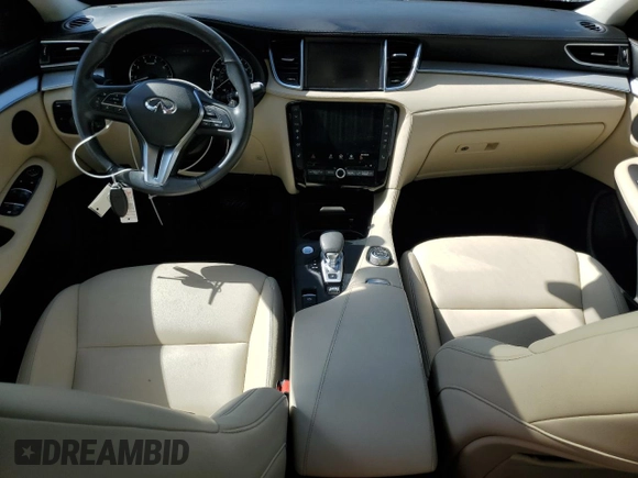 2019 Infiniti QX50 Luxe z VIN 3PCAJ5M34KF121377, wystawiony jako Copart lot #53075985 z przebiegiem 16 573 mil mil oraz Szkoda całkowita • Salvage title. Historia ofert i sprzedaży dostępna na DreamBid. Obrazek 8.