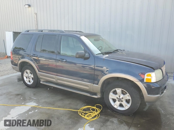 2003 Ford Explorer Eddie Bauer with VIN 1FMZU64K33UC64901, listed as a Copart auction lot 56645445 with Not provided miles and Salvage title. Bid and sale history available at DreamBid. Image 4.