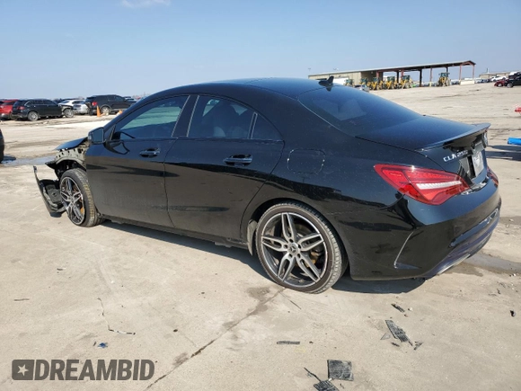2018 Mercedes-Benz CLA 250 with VIN WDDSJ4EB3JN664343, listed as a Copart auction lot 41455504 with 71,682 mi miles and . Bid and sale history available at DreamBid. Image 2.