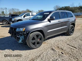 2015 Jeep Grand Cherokee Altitude with VIN 1C4RJEAG9FC759542, listed as a Copart auction lot 45633065 with 97,513 mi miles and Salvage Title. Bid and sale history available at carsss.com. Image 1.