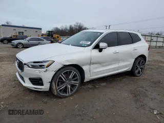2019 Volvo XC60 R-Design with VIN LYV102RMXKB200217, listed as a Copart auction lot 86246964 with 75,414 mi miles and Salvage Title. Bid and sale history available at carsss.com. Image 1.
