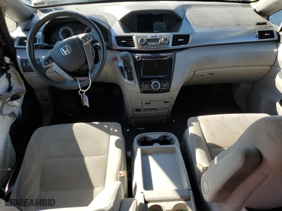 2016 Honda Odyssey SE with VIN 5FNRL5H37GB078183, listed as a Copart auction lot 45050885 with 125,085 mi miles and Salvage Title. Bid and sale history available at carsss.com. Image 8.